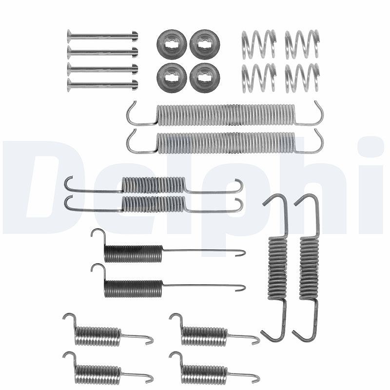 Delphi Zubehörsatz, Bremsbacken [Hersteller-Nr. LY1136] für VW