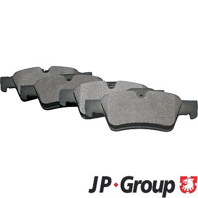 Jp Group Bremsbelagsatz Hinterachse [Hersteller-Nr. 1363701210] für Mercedes-Benz