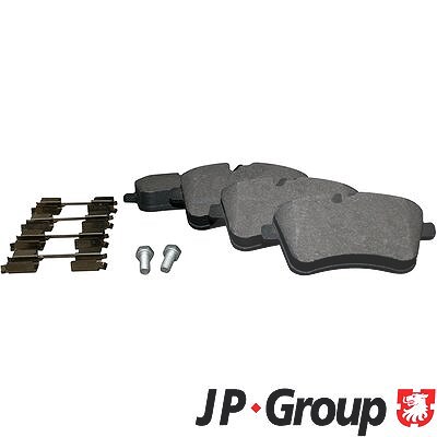 Jp Group Bremsbelagsatz Vorderachse [Hersteller-Nr. 1363601610] für Mercedes-Benz