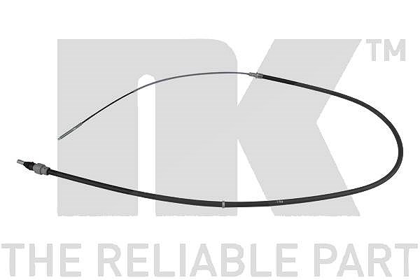 Nk Handbremsseil hinten links+rechts [Hersteller-Nr. 904787] für VW, Seat