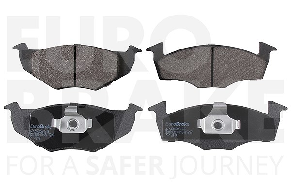 Eurobrake Bremsbeläge vorne (Satz) [Hersteller-Nr. 5502224743] für VW, Seat