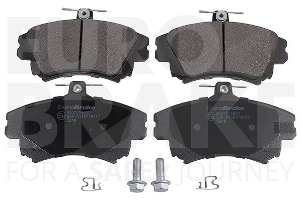 Eurobrake Bremsbelagsatz Vorderachse [Hersteller-Nr. 5502224822] für Smart, Mitsubishi, Volvo