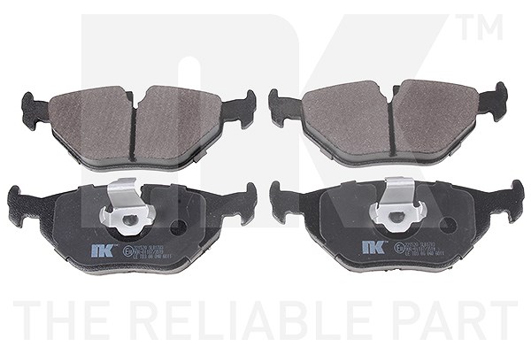 Nk Bremsbeläge hinten (Satz) [Hersteller-Nr. 221520] für Alpina, BMW