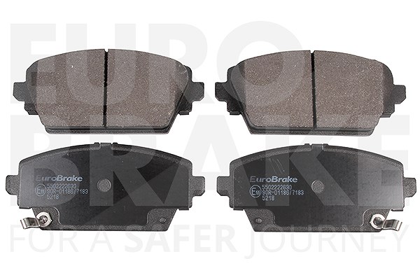 Eurobrake Bremsbeläge vorne (Satz) [Hersteller-Nr. 5502222630] für Mg, Honda, Nissan