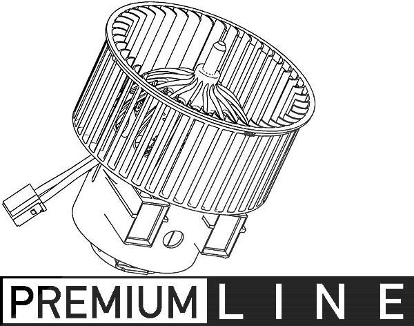 Mahle Innenraumgebläse [Hersteller-Nr. AB117000P] für Land Rover