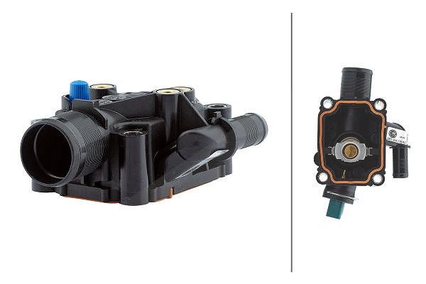 Hella Thermostat, Kühlmittel [Hersteller-Nr. 8MT354776-551] für Peugeot, Citroën