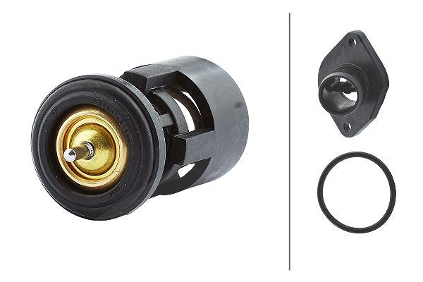 Hella Thermostat, Kühlmittel [Hersteller-Nr. 8MT354775-921] für Skoda, VW, Seat, Audi