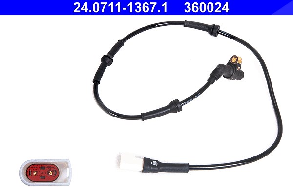 Ate Sensor, Raddrehzahl [Hersteller-Nr. 24.0711-1367.1] für Mazda, Ford