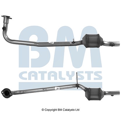 Bm Catalysts Katalysator [Hersteller-Nr. BM91592H] für Renault, Dacia