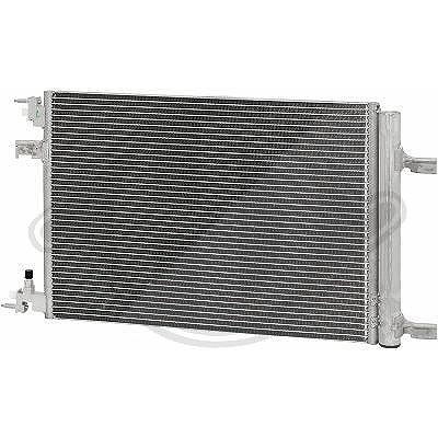 Diederichs Kondensator, Klimaanlage [Hersteller-Nr. DCC1738] für Vauxhall, Chevrolet, Opel