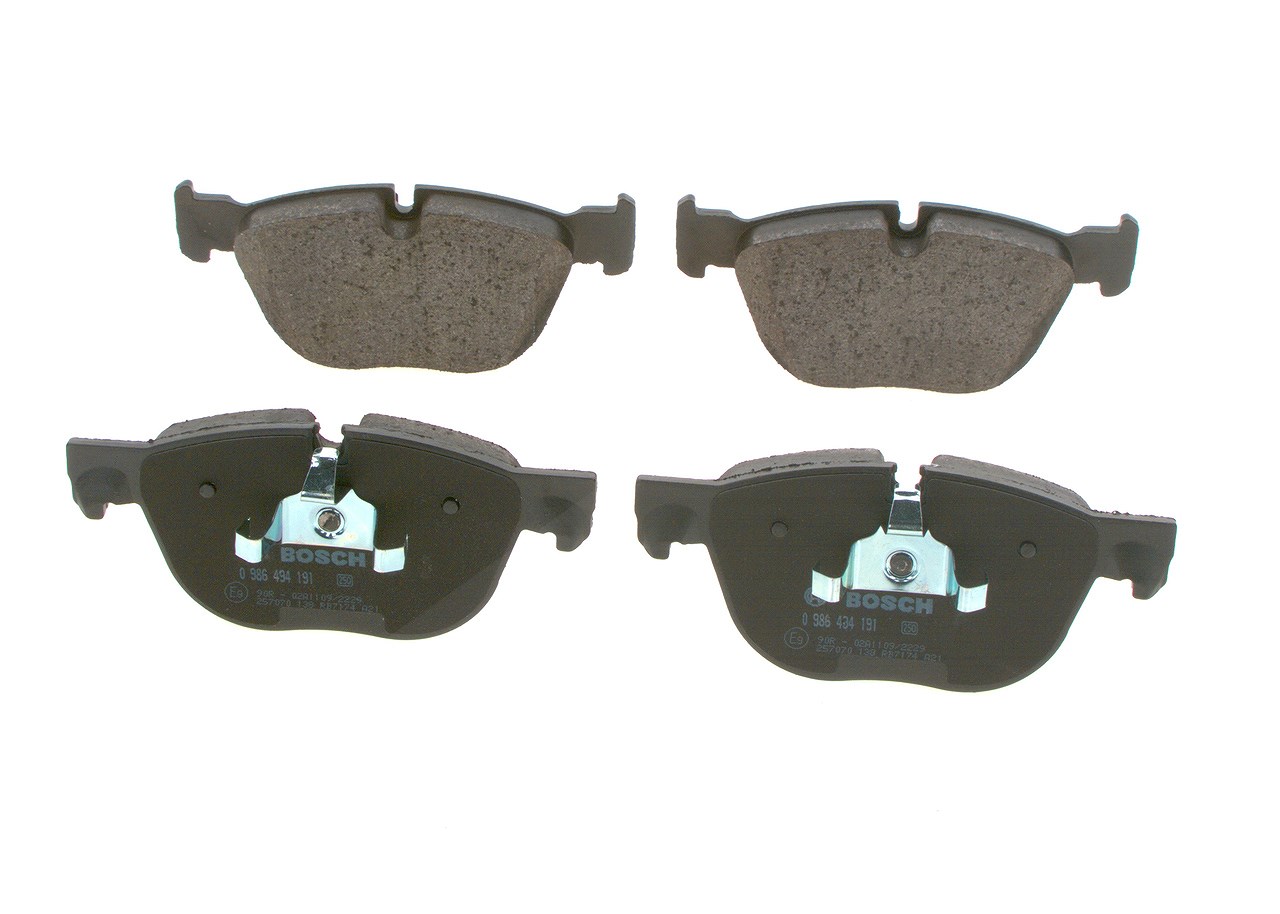 Bosch Bremsbelagsatz, Scheibenbremse [Hersteller-Nr. 0986494191] für BMW