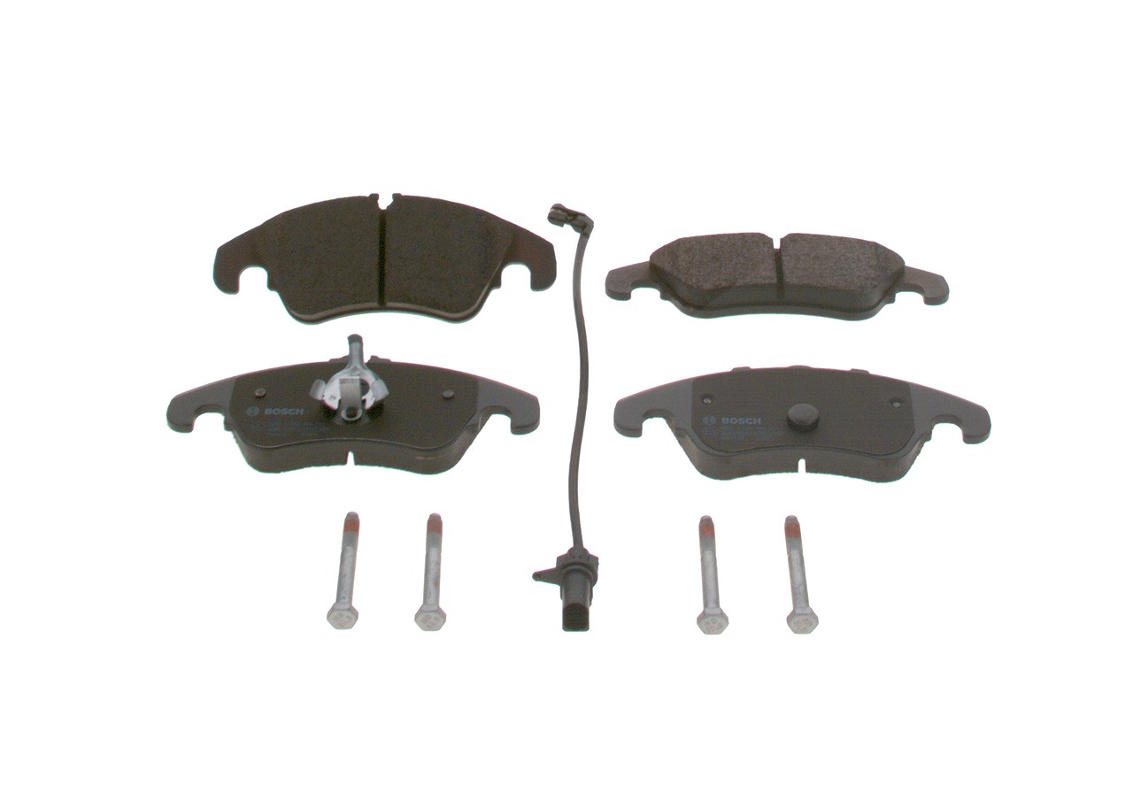 Bosch Bremsbelagsatz, Scheibenbremse [Hersteller-Nr. 0986494201] für Audi