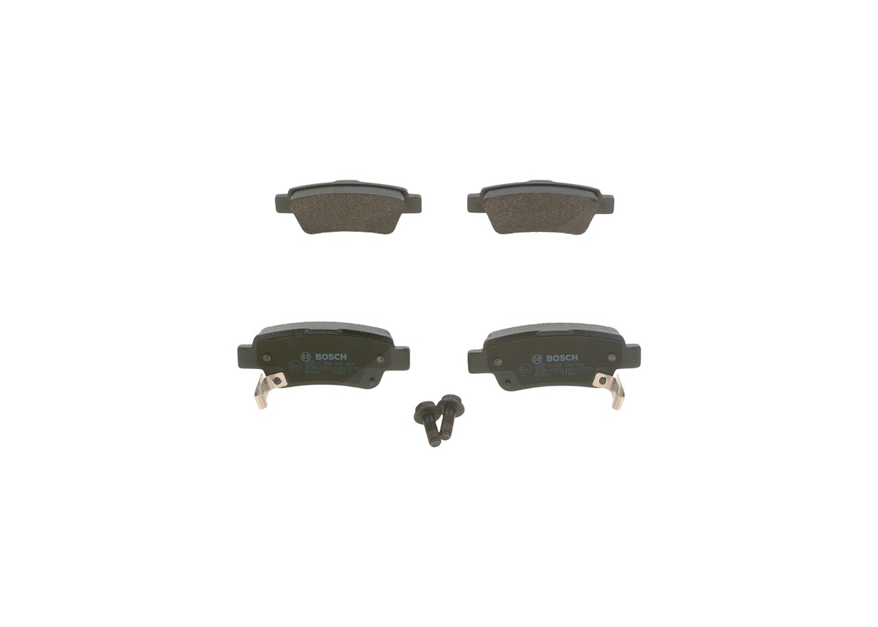 Bosch Bremsbelagsatz, Scheibenbremse [Hersteller-Nr. 0986494329] für Honda