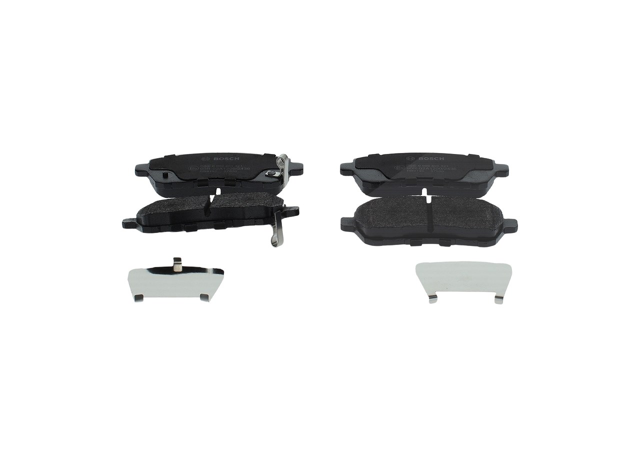Bosch Bremsbelagsatz, Scheibenbremse [Hersteller-Nr. 0986494321] für Suzuki