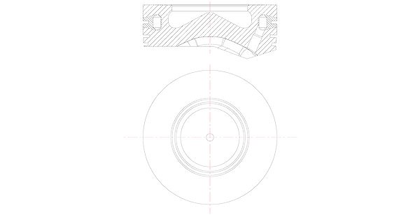 Mahle Kolben [Hersteller-Nr. 081PI00105001] für BMW, Alpina