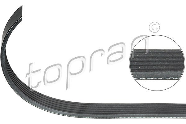 Topran Keilrippenriemen [Hersteller-Nr. 113498] für Audi