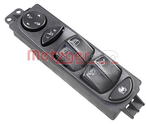 Metzger Autoteile Schalter, Fensterheber [Hersteller-Nr. 0916693] für Mercedes-Benz