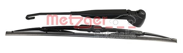 Metzger Autoteile Wischarm mit Kappe + Wischer hinten [Hersteller-Nr. 2190081] für Audi