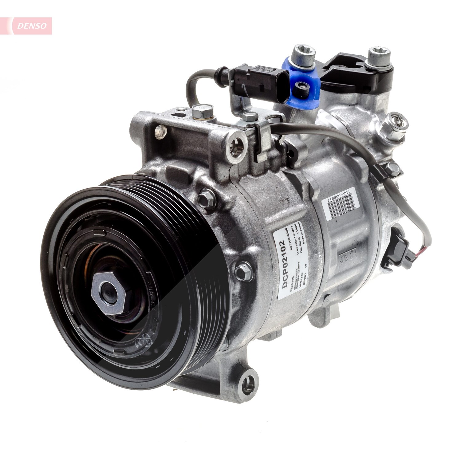 Denso Kompressor, Klimaanlage [Hersteller-Nr. DCP02102] für Audi, Porsche