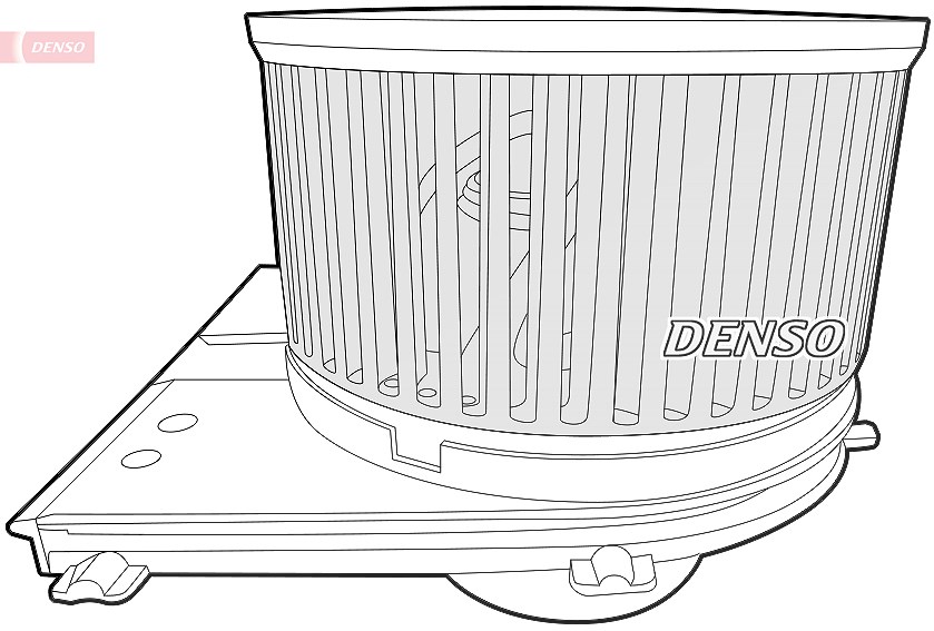 Denso Innenraumgebläse [Hersteller-Nr. DEA02004] für Skoda, Seat, VW, Audi