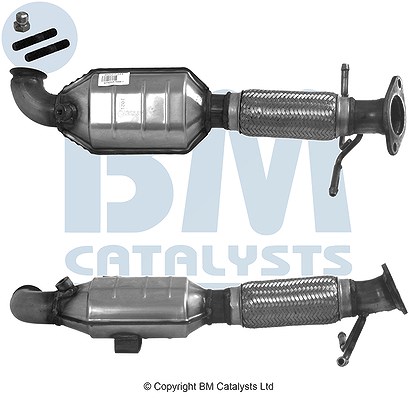 Bm Catalysts Katalysator [Hersteller-Nr. BM80273H] für Ford, Volvo
