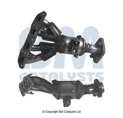 Bm Catalysts Katalysator mit Anbauteilen [Hersteller-Nr. BM91339H] für Toyota