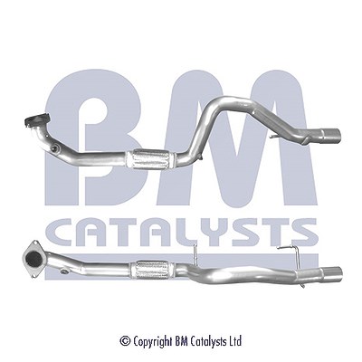 Bm Catalysts Abgasrohr [Hersteller-Nr. BM50740] für Fiat, Jeep