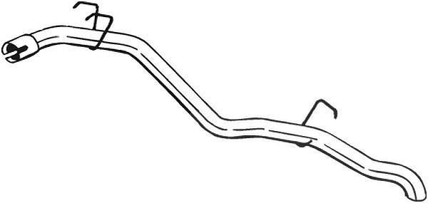Bosal Abgasrohr [Hersteller-Nr. 440-101] für Opel, Vauxhall