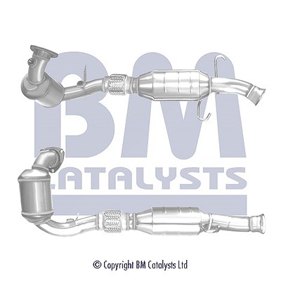 Bm Catalysts Katalysator inkl. Montagesatz [Hersteller-Nr. BM90867H] für Saab