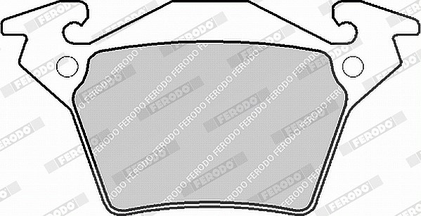 Ferodo Bremsbelagsatz, Scheibenbremse [Hersteller-Nr. FVR1305] für Mercedes-Benz