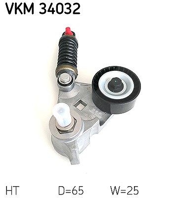 Skf Spannrolle, Keilrippenriemen [Hersteller-Nr. VKM34032] für Ford, Jaguar