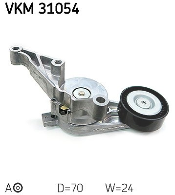 Skf Spannrolle, Keilrippenriemen [Hersteller-Nr. VKM31054] für Audi, VW, Skoda, Ford, Seat