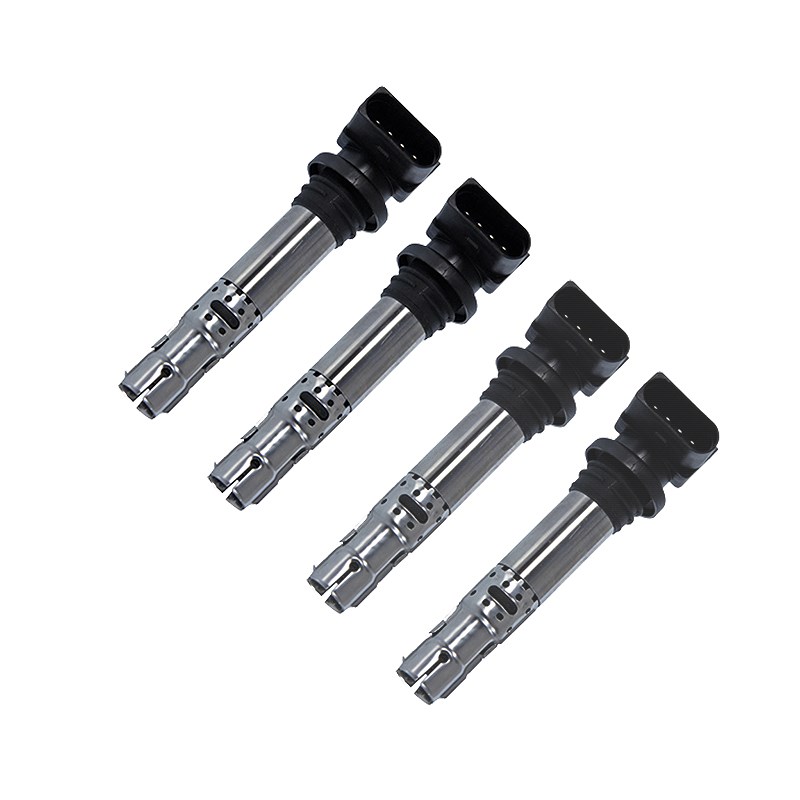 Bestprice 4x Stabzündspule Zündspule [Hersteller-Nr. 10670593] für Audi, VW, Seat, Skoda