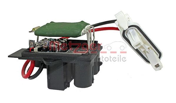 Metzger Autoteile Widerstand, Innenraumgebläse [Hersteller-Nr. 0917053] für Renault