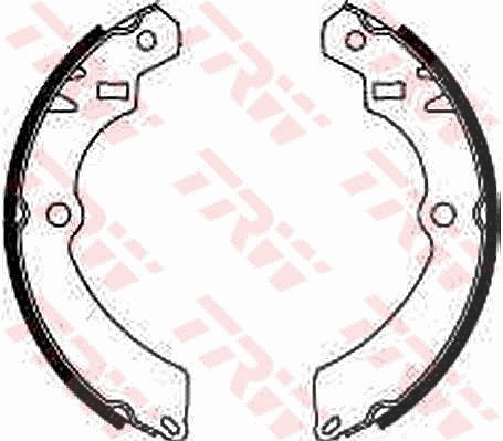 Trw Bremsbackensatz [Hersteller-Nr. GS8301] für Geo, Suzuki