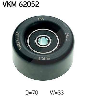 Skf Umlenk-/Führungsrolle, Keilrippenriemen [Hersteller-Nr. VKM62052] für Nissan