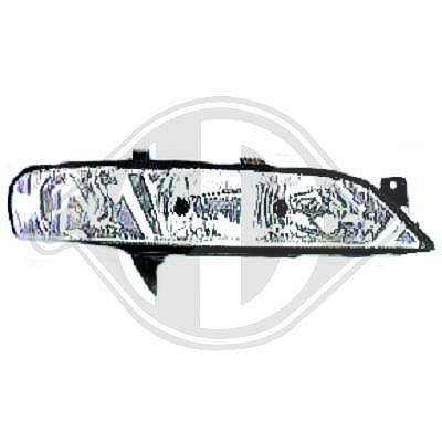 Diederichs Scheinwerfer H7/H7 ohne Stellmotor [Hersteller-Nr. 1824185] für Opel