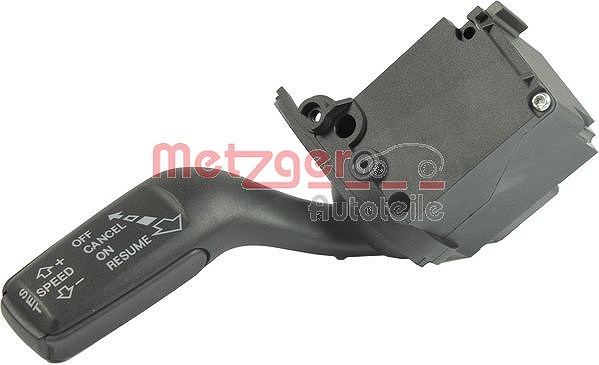 Metzger Autoteile Bedienschalter, Geschwindigkeitsregelanlage [Hersteller-Nr. 0916329] für Audi, Seat