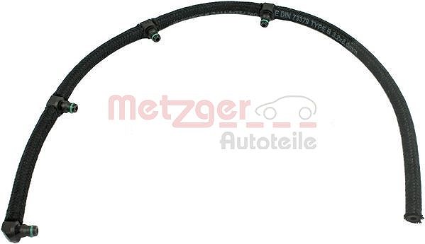 Metzger Autoteile Schlauch, Leckkraftstoff [Hersteller-Nr. 0840004] für Opel, Vauxhall, Lancia, Fiat