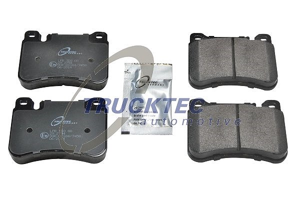 Trucktec Automotive Bremsbelagsatz, Scheibenbremse [Hersteller-Nr. 02.35.220] für Mercedes-Benz