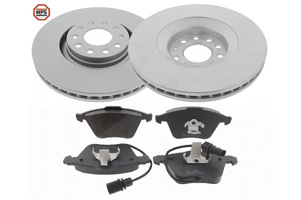Mapco Bremsensatz, Scheibenbremse [Hersteller-Nr. 47825HPS] für Audi, Seat