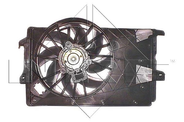 Nrf Lüfter, Motorkühlung [Hersteller-Nr. 47314] für Vauxhall, Opel