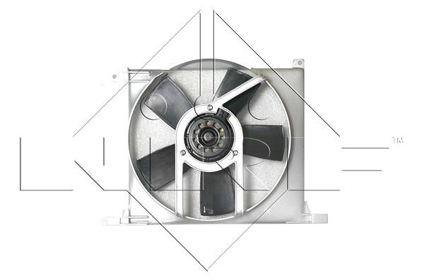 Nrf Lüfter, Motorkühlung [Hersteller-Nr. 47484] für Vauxhall, Opel