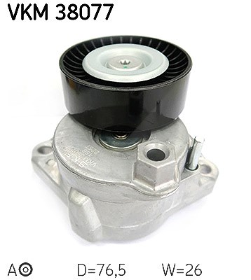 Skf Spannrolle, Keilrippenriemen [Hersteller-Nr. VKM38077] für Mercedes-Benz