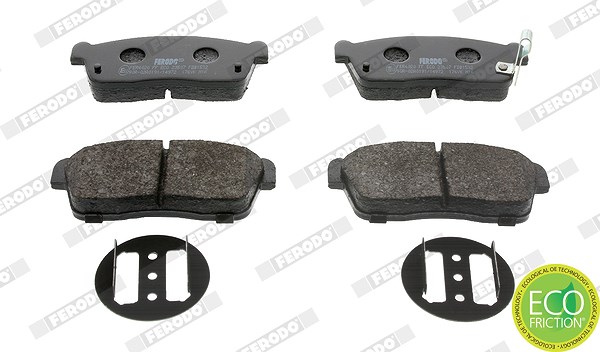Ferodo Bremsbelagsatz, Scheibenbremse [Hersteller-Nr. FDB1532] für Daihatsu, Suzuki, Nissan, Subaru, Perodua
