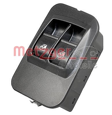 Metzger Autoteile Schalter, Fensterheber [Hersteller-Nr. 0916557] für Citroën, Peugeot, Fiat