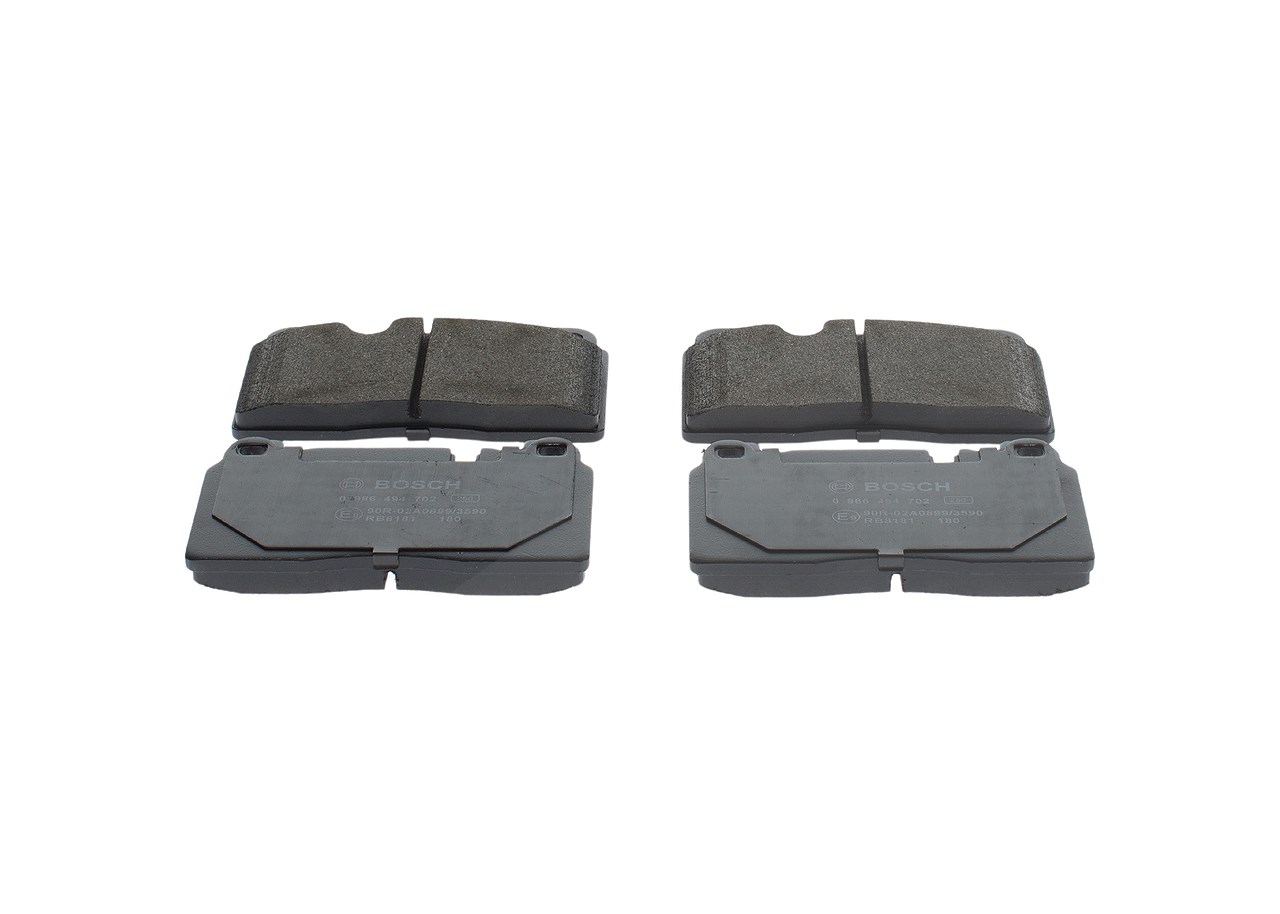Bosch Bremsbelagsatz, Scheibenbremse [Hersteller-Nr. 0986494702] für Audi
