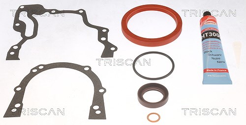 Triscan Dichtungssatz, Kurbelgehäuse [Hersteller-Nr. 595-8598] für Skoda, VW, Seat