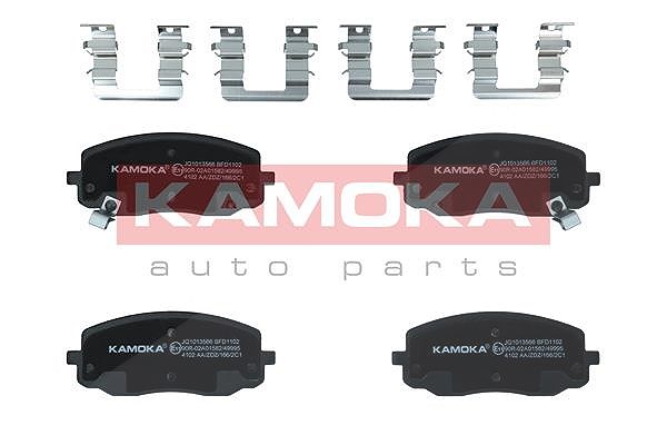 Kamoka Bremsbelagsatz, Scheibenbremse [Hersteller-Nr. JQ1013566] für Kia, Hyundai