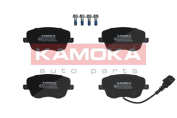 Kamoka Bremsbelagsatz, Scheibenbremse [Hersteller-Nr. JQ1013324] für Seat, VW, Skoda